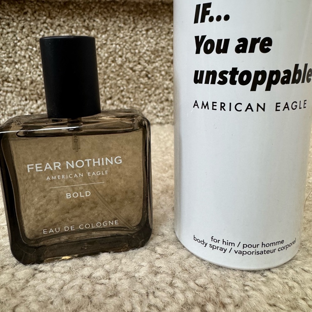 AEO American Eagle Outfitters FEAR NOTHING BOLD Eau de Cologne Spray & Bodyspray - Picture 2 of 2